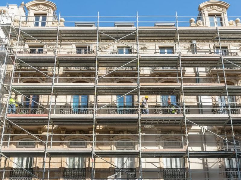 Rehabilitación de fachadas por Valencia