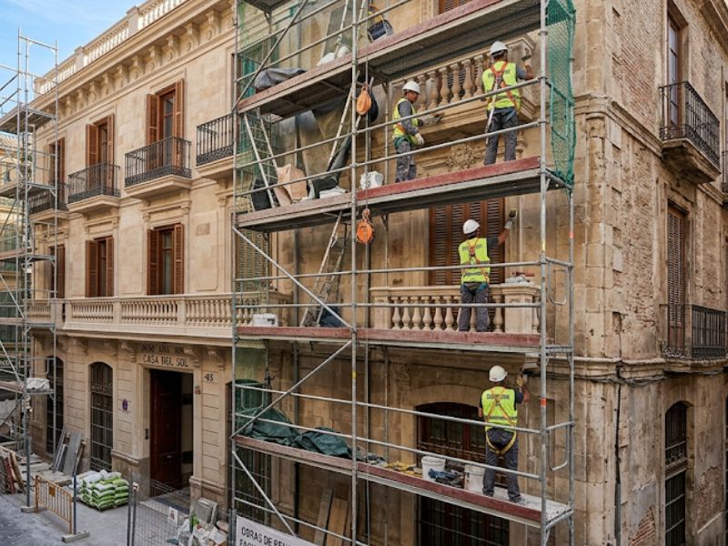 Especialistas en la rehabilitación de fachadas en Valencia
